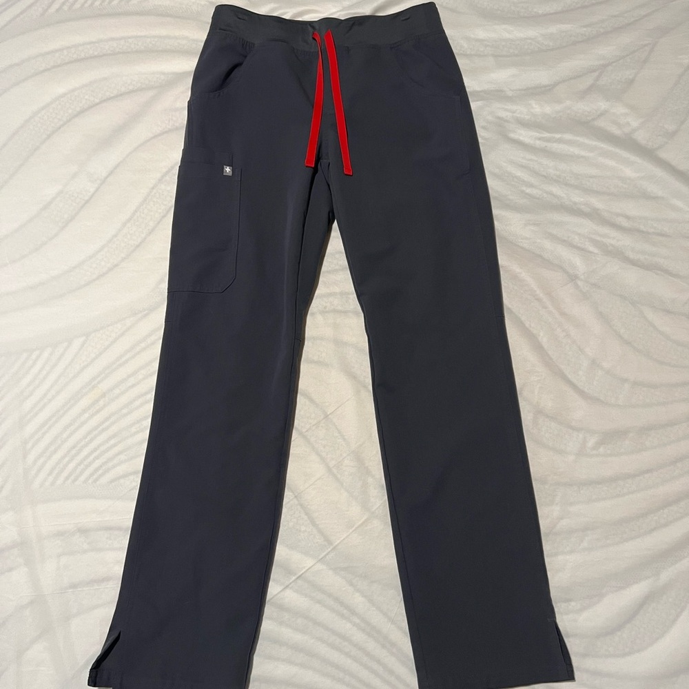 Women’s Charcoal Kade - Cargo Scrub Pants